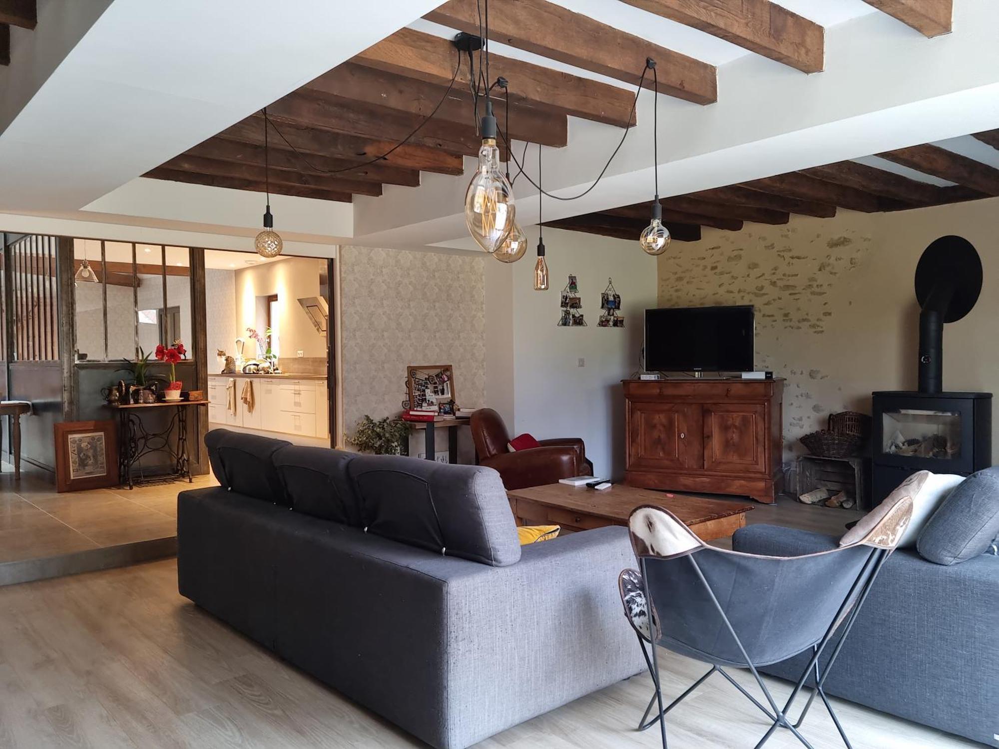 L 'Aupinouse Chambre Double Pivoine Avec Salle D'Eau Privative La Suze-sur-Sarthe Exterior foto